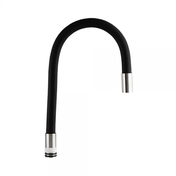 Излив WEZER WKC-04-BLACK силиконовый для смесителя EKO4X-01B