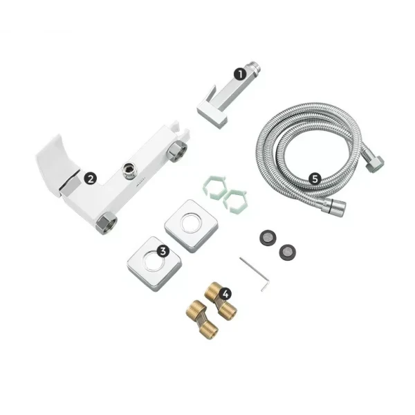 Гигиенический душ GAPPO G2007-8 белый/хром