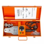 Сварочный комплект для пайки труб WEZER CF-32-1 600 Вт с насадками Ø20-32 мм