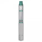 Скважинный насос SHIMGE 3.5SE(m) 2/32T 1.8 кВт, высота подъема 169 (127) метров, производительность 75 (40) литров/минут, диаметр 89 мм, с кабелем 3 м.