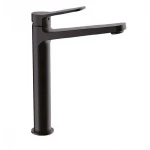 Смеситель для умывальника FRAP F1062-2 высокий черный
