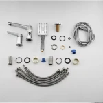 Смеситель для ванны FRAP F1161 хром на борт.