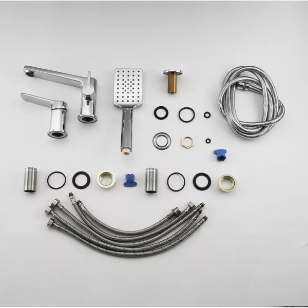 Смеситель для ванны FRAP F1161 хром на борт.