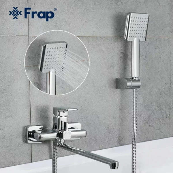 Смеситель для ванны FRAP F2261 хромированный