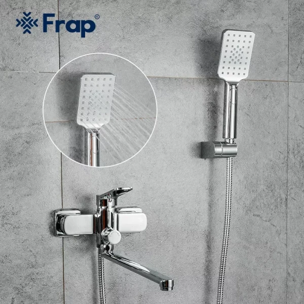 Смеситель для ванны FRAP F2261 хромированный