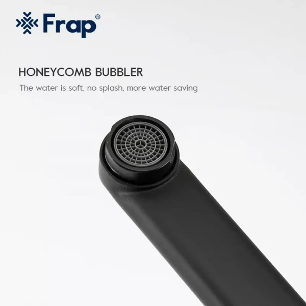 Смеситель для ванны FRAP F2262 черный