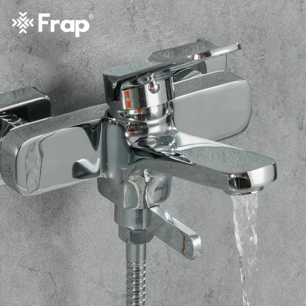 Смеситель для ванны FRAP F3261 хромированный