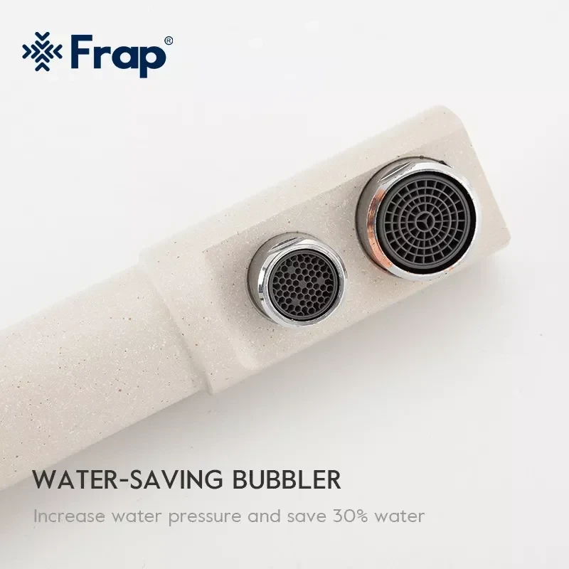 Смеситель для кухни FRAP F4352-24 для двух вод белый