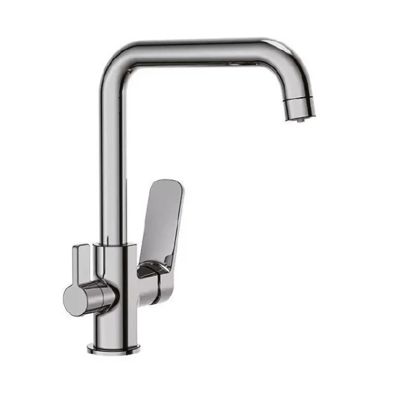 Смеситель для кухни FRAP F4361 хромированный для двух вод