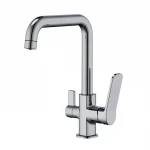 Смеситель для кухни FRAP F4361 хромированный для двух вод