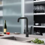 Смеситель для кухни FRAP F4362 для двух вод черный