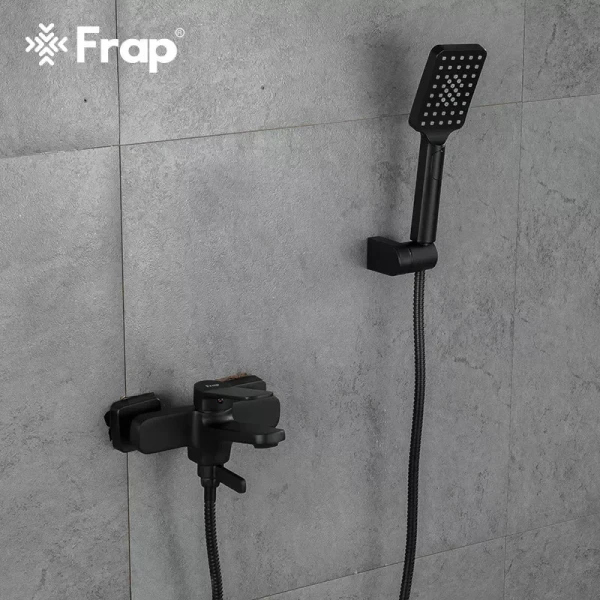 Смеситель для ванны FRAP F3262 черный