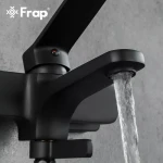 Смеситель для ванны FRAP F3262 черный