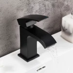 Смеситель для умывальника GAPPO G1007-6 черный