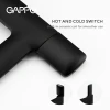 Смеситель для умывальника GAPPO G1052-86 черный