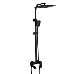 Душевая система GAPPO G2407-6 черная с переключателем на лейку 3 функции