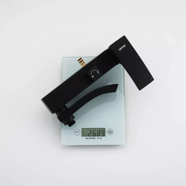 Душевая система GAPPO G2407-6 черная с переключателем на лейку 3 функции