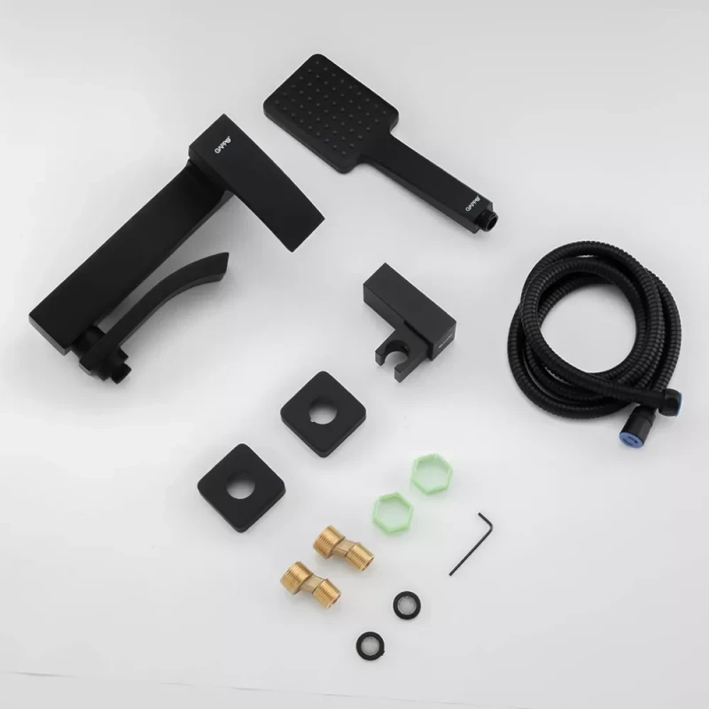 Смеситель для ванны GAPPO G3207-6 черный