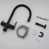 Смеситель для кухни GAPPO G4398-36 с гибким изливом черный