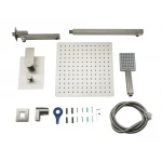 Встраиваемая душевая система GAPPO G7199-20 с 3 функциями и переключателем на лейку