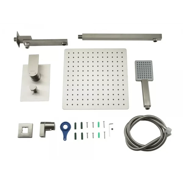 Встраиваемая душевая система GAPPO G7199-20 с 3 функциями и переключателем на лейку