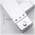 Гигиенический душ GAPPO G7207-40 с термостатом хромированный