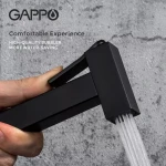 Гигиенический душ GAPPO G7207-60 с черным термостатом.