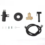 Гигиенический душ GAPPO G7288-6 черный с крючком