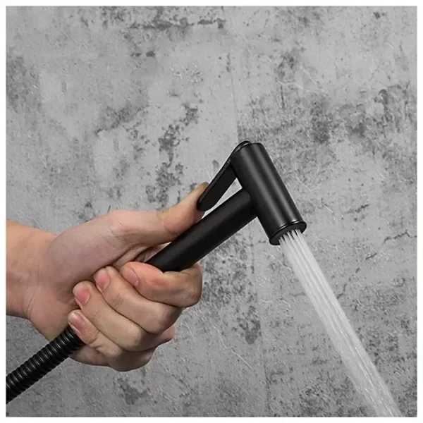 Гигиенический душ GAPPO G7290-6 с черным термостатом с крючком