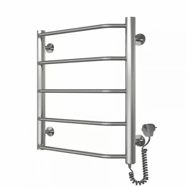 Полотенцесушитель электрический DEFFI Трапеция 500x500 мм 100 Вт правая хромированная
