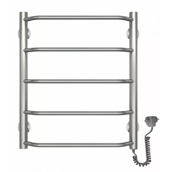 Полотенцесушитель электрический DEFFI Трапеция 500x500 мм 100 Вт правая хромированная