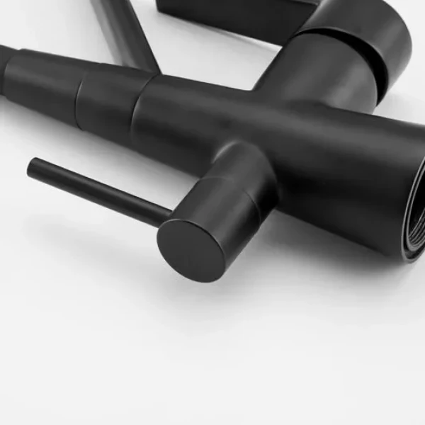 Смеситель для кухни FRAP F4374-15 серый для двух вод