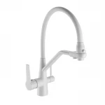 Смеситель для кухни FRAP F4374-8 для двух видов воды белый