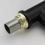 Смеситель для кухни FRAP F4552-6 с гибким изливом черный