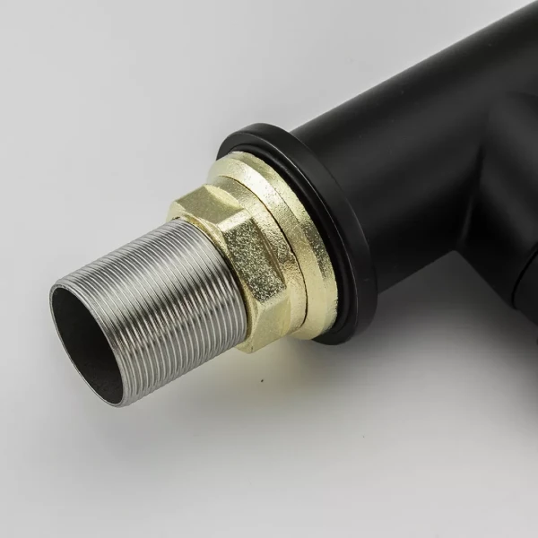 Смеситель для кухни FRAP F4552-6 с гибким изливом черный