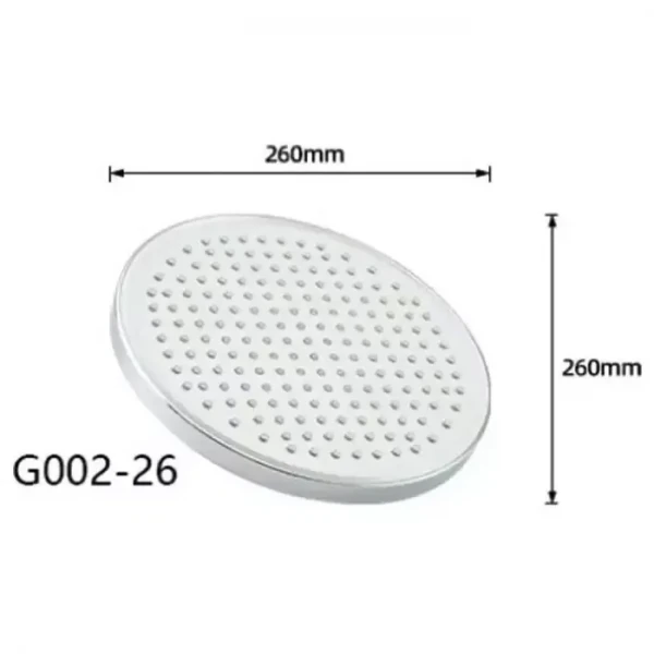 Тропический душ GAPPO G002-26 диаметром 260 мм белый/хром