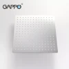 Тропический душ GAPPO G28 200x200 мм нержавеющая сталь хромированная
