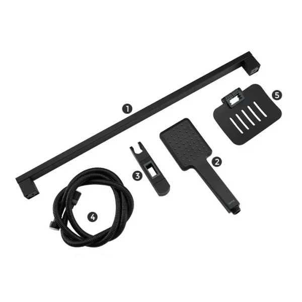 Душевый гарнитур GAPPO G8013 черный