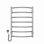 Полотенцесушитель электрический DEFFI Классик 500x500 60 Вт хромированный, левый