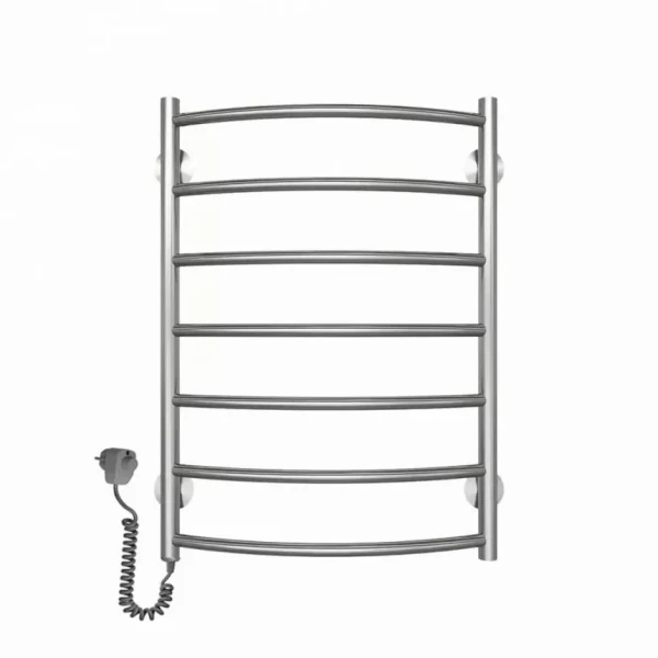 Полотенцесушитель электрический DEFFI Классик 500x500 60 Вт хромированный, левый
