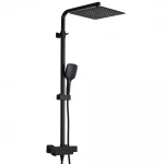 Душевая система GAPPO G2417-60 термостатическая черная с переключателем на лейку