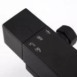 Душевая система GAPPO G2417-60 термостатическая черная с переключателем на лейку