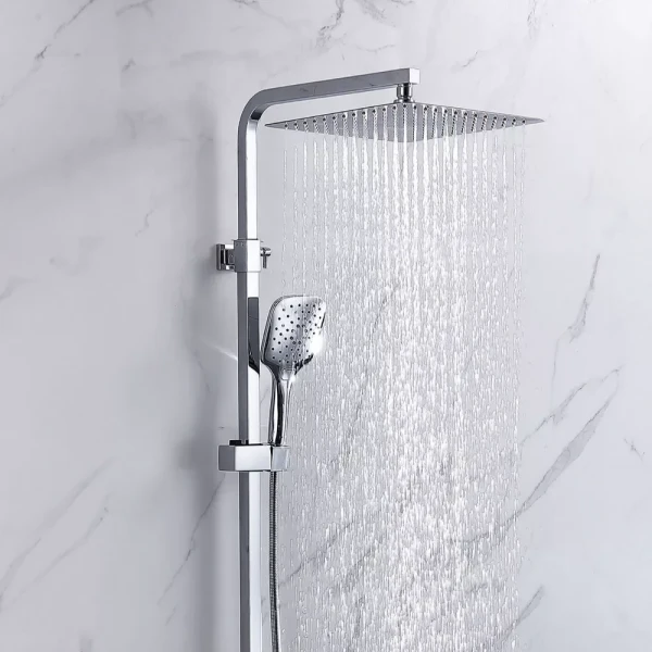Душевая система с термостатом GAPPO G2418-40 хромированная с переключателем на лейку