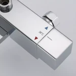 Душевая система с термостатом GAPPO G2418-40 хромированная с переключателем на лейку