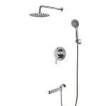 Встраиваемая душевая система GAPPO G7199-30 с 3 функциями с изливом-переключателем на лейку нержавеющая сталь