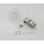 Мыльница FRAP F30402 с крючком для полотенца нержавеющая сталь