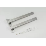 Полотенцедержатель поворотный FRAP F30412 2-й нержавеющая сталь 278 мм