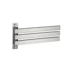 Полотенцедержатель поворотный FRAP F30413 на 3 нержавеющая сталь 278 мм