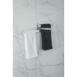 Полотенцедержатель поворотный FRAP F30413 на 3 нержавеющая сталь 278 мм