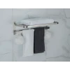 Поворотна полиця для рушників Frap F30424 з 6-ма гачками, нержавіюча сталь